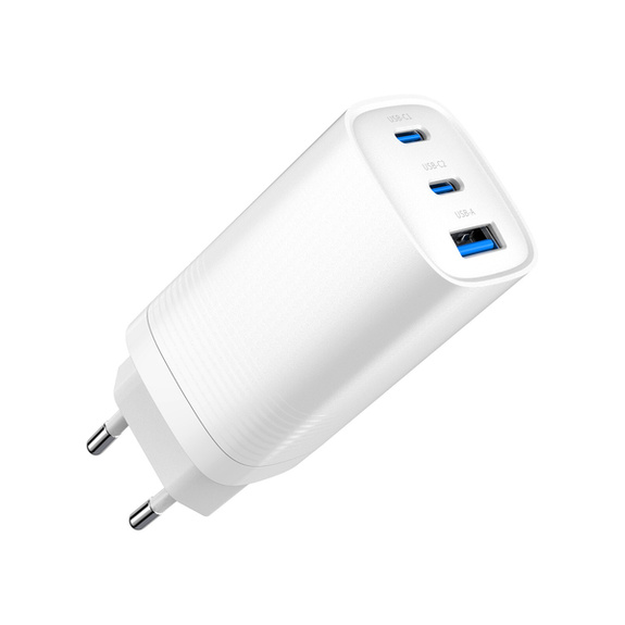 ŁADOWARKA SIECIOWA GaN PD/QC 4.0 1x USB-C 1x USB-A 65W ART