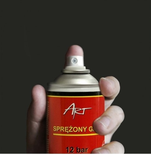 SPRĘŻONE POWIETRZE 400ml  AS-19  ART EXTRA POWER 12 BAR