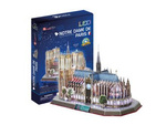 KATEDRA NOTRE DAME + LED